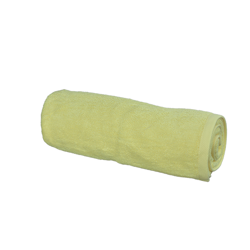 Prosop pentru plaja hotelier verde deschis 32s 550gsm