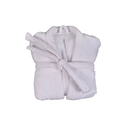 Halat de baie mare din catifea coral guler de sal