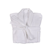 Halat de baie mare Waffle si terry 400gsm guler de sal