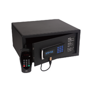 Seif hotelier cu supracomanda electronica fara bateri