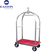 Carucior pentru bagaj Argintiu 4 roti