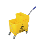 Carucior pentru curatenie Galben 20L