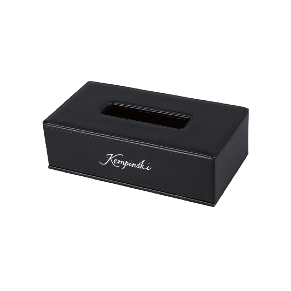 Cutie servetele dreptunghiulara Black Plus