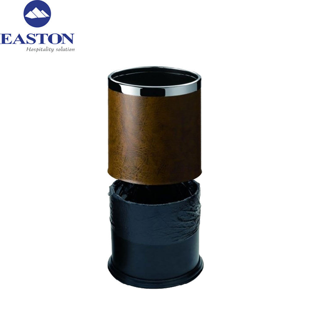 Cos de gunoi forma Rotunda Brown 10L