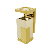 Cos de gunoi scrumiera forma speciala Ivory