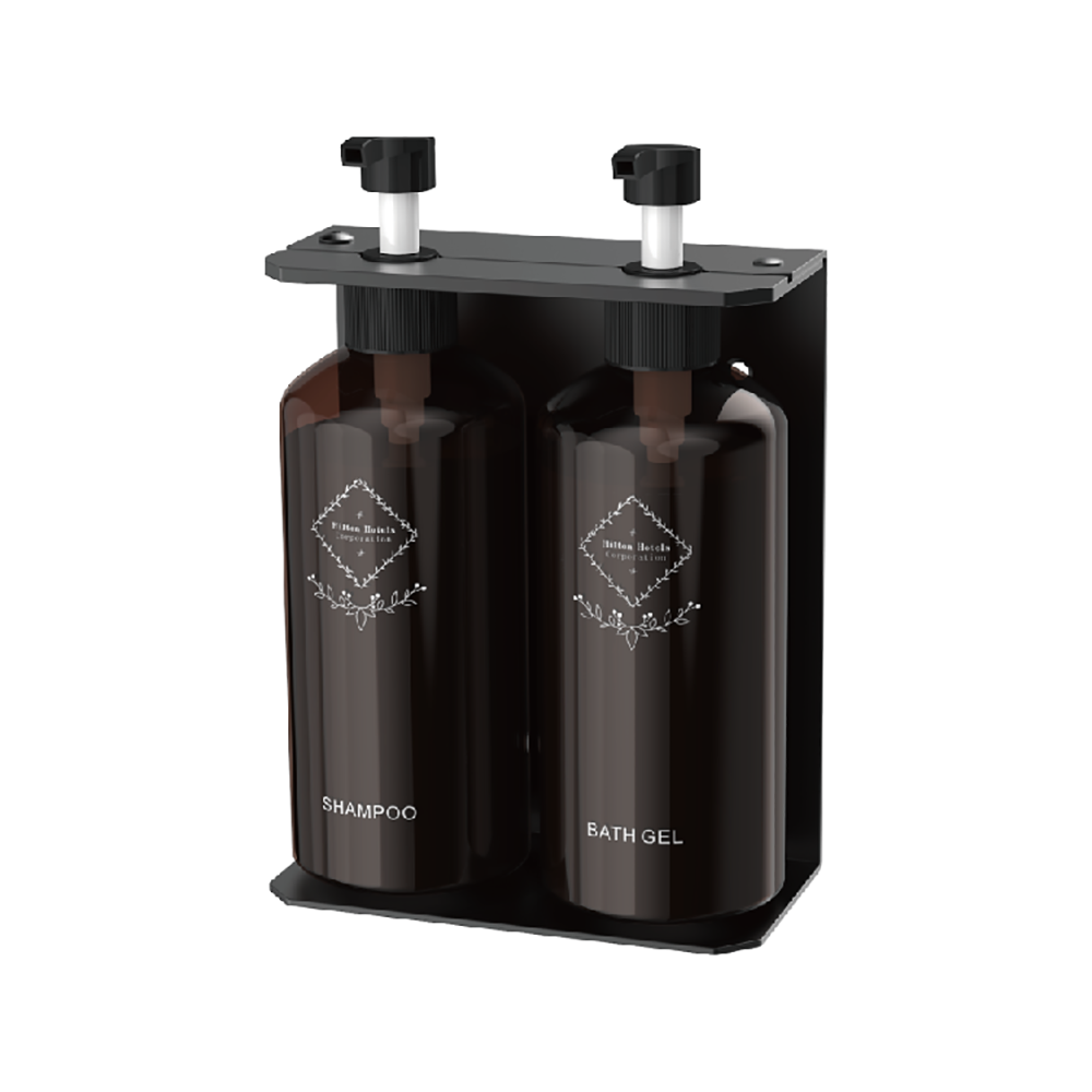 Suport sticla 2 bucati 500ml Negru Mat