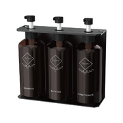 Suport sticla 3 bucati 500ml Negru Mat